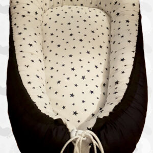 Navy outer, navy star inner