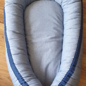 Baby nest, denium inside and out