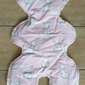 Bunny Pink Car Seat Liners