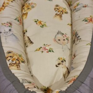Girl wild animal large font