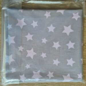 Grey & White Star with pink shine though Waterproof Liners