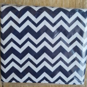 Navy Blue Chevron Waterproof Liners