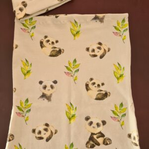 Panda hat and sack