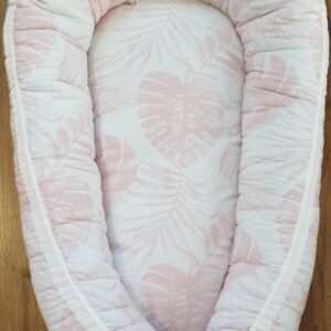 Baby nest, palm flower pink