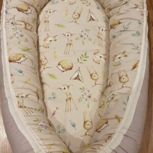 Baby nest, forest, grey outer