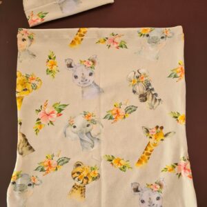 Girl wild animal Hats and sacks