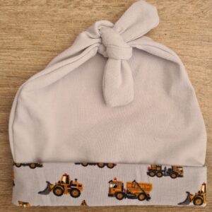 Hat Grey with tractors