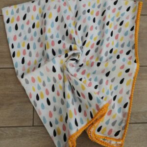 Colour droplet with yellow edging