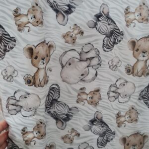 Baby wild animal change mat cover