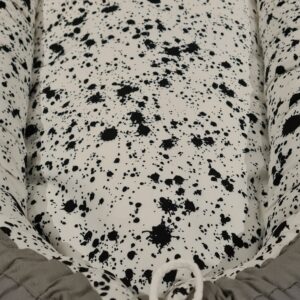 Black paint splash