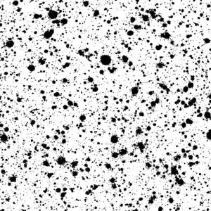 Black splatter
