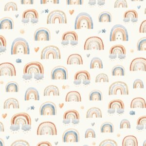 Neutral Rainbow change mat cover